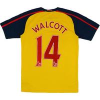 2008-09 Arsenal Away Shirt Walcott #14 (Very Good) XL.Boys