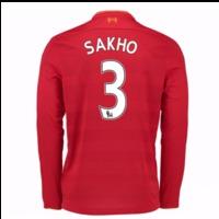 2016-17 Liverpool Home Long Sleeve Shirt (Sakho 3) - Kids