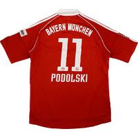2006-07 Bayern Munich Home Shirt Podoslki #11 (Very Good) M