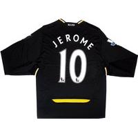 2009-10 Birmingham L/S Match Issue Away Shirt Jerome #10