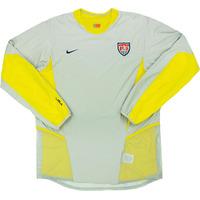 2002 04 usa player issue gk shirt excellent l