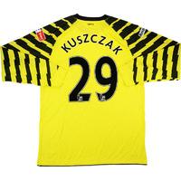 2010-11 Manchester United Match Issue FA Cup Semi Final GK Shirt Kuszczak #29 (v Man City)