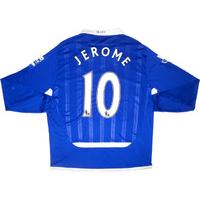 2009-10 Birmingham L/S Match Issue Home Shirt Jerome #10