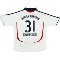 2006-07 Bayern Munich Away Shirt Schweinsteiger #31 (Very Good) M.Boys