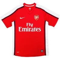 2008-10 Arsenal Home Shirt (Very Good) XXL