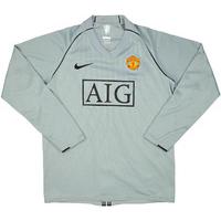 2007-08 Manchester United GK Shirt (Very Good) L.Boys