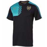 2015 2016 arsenal puma cup training shirt anthracite kids