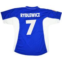 2002-03 Hansa Rostock Home Shirt Rydlewicz #7 (Excellent) XXL