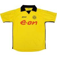 2003 04 dortmund european home shirt very good s