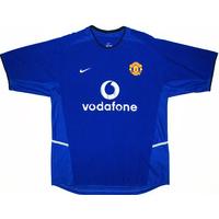 2002-03 Manchester United Third Shirt (Very Good) XL