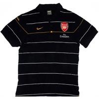 2008 09 arsenal nike polo t shirt very good s