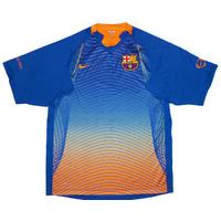 2006-07 Barcelona Nike Training Shirt (Excellent) S