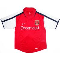 2000-02 Arsenal Home Shirt (Excellent) XL.Boys