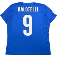 2014-15 Italy Home Shirt Balotelli #9 *w/Tags* Womens (XL)