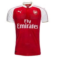 2015 2016 arsenal puma home football shirt kids