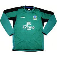 2004-05 Everton GK Shirt (Very Good) XXL