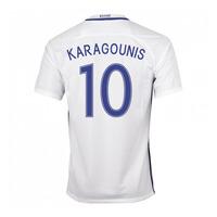 2016-17 Greece Home Shirt (Karagounis 10)