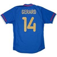 2001-02 Barcelona Third Shirt Gerard #14 M