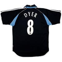 2000-01 Newcastle Away Shirt Dyer #8 L