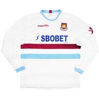 2010 12 west ham away ls shirt l