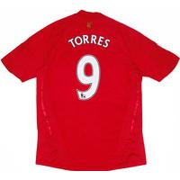 2008 10 liverpool home shirt torres 9 xxl