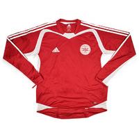 2004-06 Denmark Player Issue Home L/S Shirt L