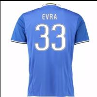 2016 17 juventus away shirt evra 33 kids