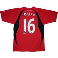 2009 10 fulham away shirt duff 19 m