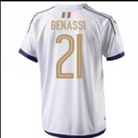 2006 Italy Tribute Away Shirt (Benassi 21)