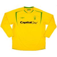 2005 06 nottingham forest away ls shirt excellent m