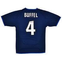 2005-06 Rangers Third Shirt Buffel #4 (Very Good) Y