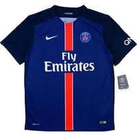 2015-16 Paris Saint-Germain Home Shirt *w/Tags*