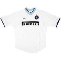 2000-01 Inter Milan Away Shirt (Very Good) XL
