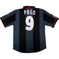 2003-04 Monaco Match Worn Champions League Away Shirt Prso #9 (v PSV)