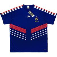 2009 10 france home basic shirt wtags xxl