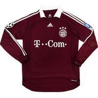 2006-07 Bayern Munich Match Worn Champions League L/S Shirt Makaay #10 (v Inter)