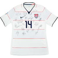 2009 USA Match Issue Signed Confederations Cup Home Shirt Califf #14