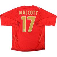 2006-08 England L/S Away Shirt Walcott #17 L