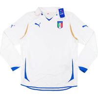 2010-12 Italy Player Issue Away L/S Shirt *w/Tags*