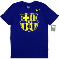 2014-15 Barcelona Nike Core Crest Tee *w/Tags* S