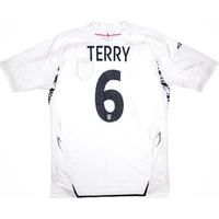 2007-09 England Home Shirt Terry #6 L