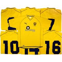 2001 02 wimbledon reserves match issue away shirt 