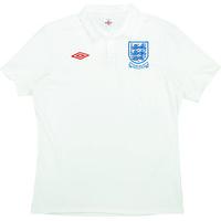 2009 10 england south africa home shirt very good xl