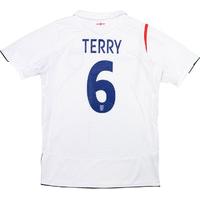 2005-07 England Home Shirt Terry #6 XL.Boys