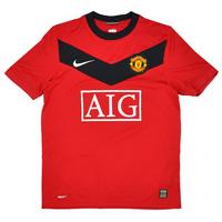 2009 10 manchester united home shirt excellent xxl