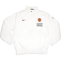 2009-10 Manchester United Nike Woven Warm-Up Jacket (Very Good) XL