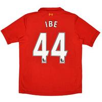 2012-13 Liverpool Home Shirt Ibe #44 (Excellent) M