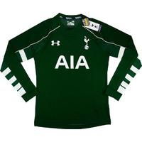 2015-16 Tottenham Player Issue GK Home European Shirt *w/Tags*