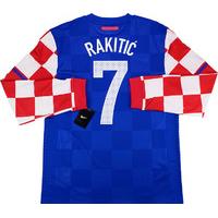 2010-12 Croatia Player Issue Away L/S Shirt Rakiti? #7 *w/Tags*