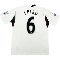 2007-08 Bolton Match Issue Home Shirt Speed #6 (v Man City)